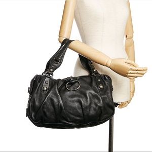 .Gucci Black Icon Bit Boston Shoulder Bag